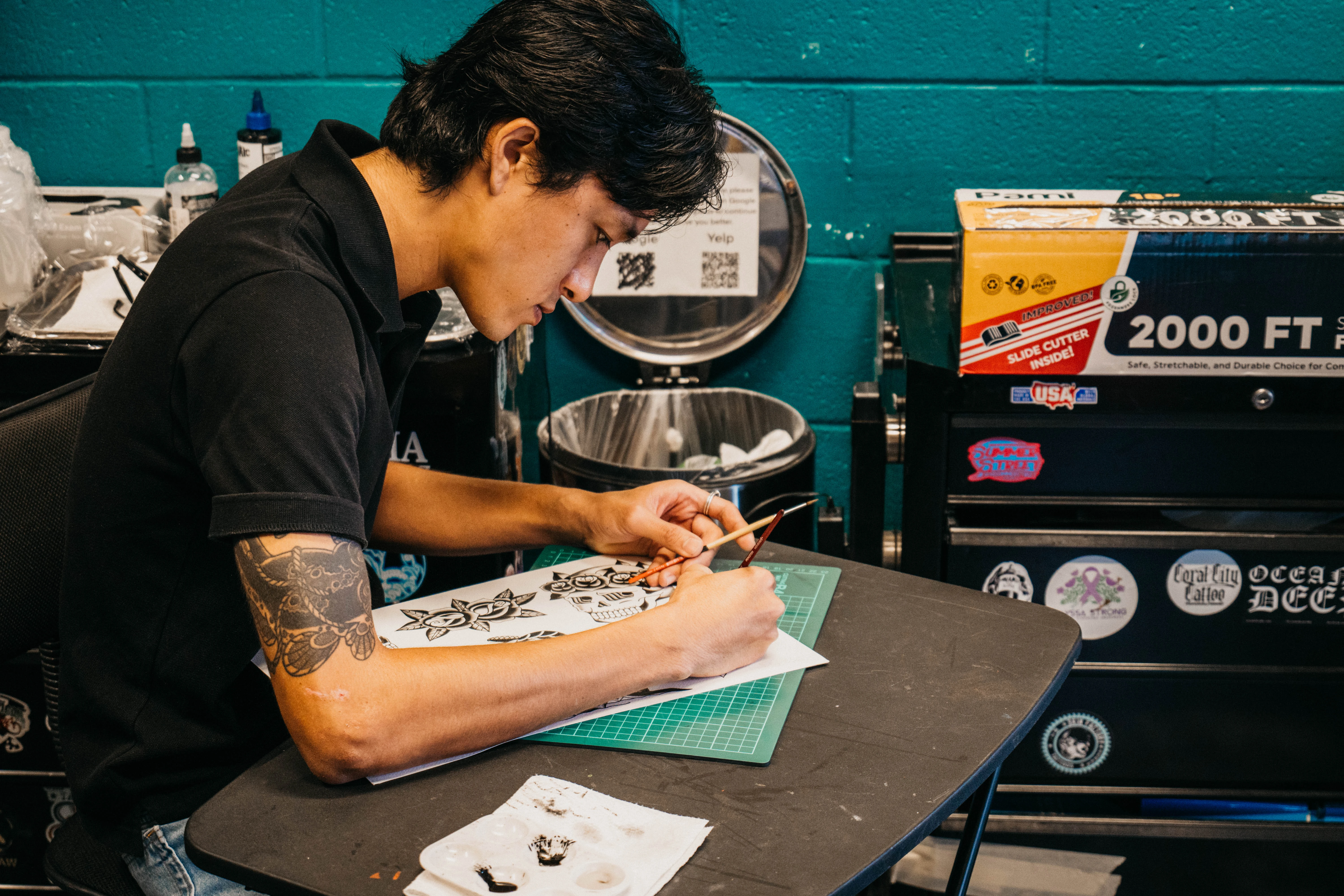 Bronson — at work
