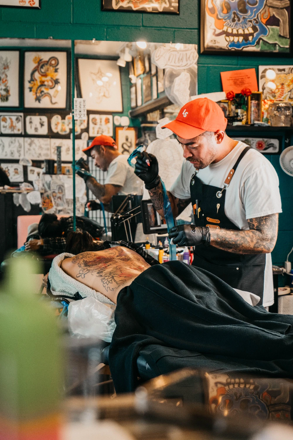 Mike — tattooing